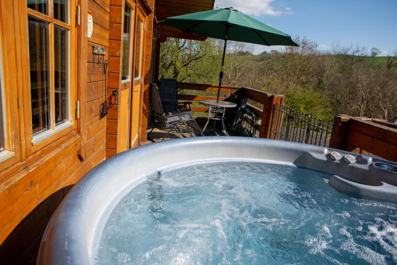 George Cabin - Log Cabin In Wales With Hot Tub Newtown  Exterior photo